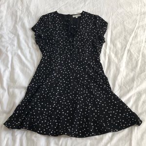 Black star mini dress